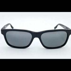 Maui Jim Eh BRAH Square Black Polarized Sunglasses